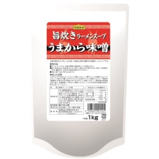 旨炊きラーメンスープうまから味噌パッケージ
